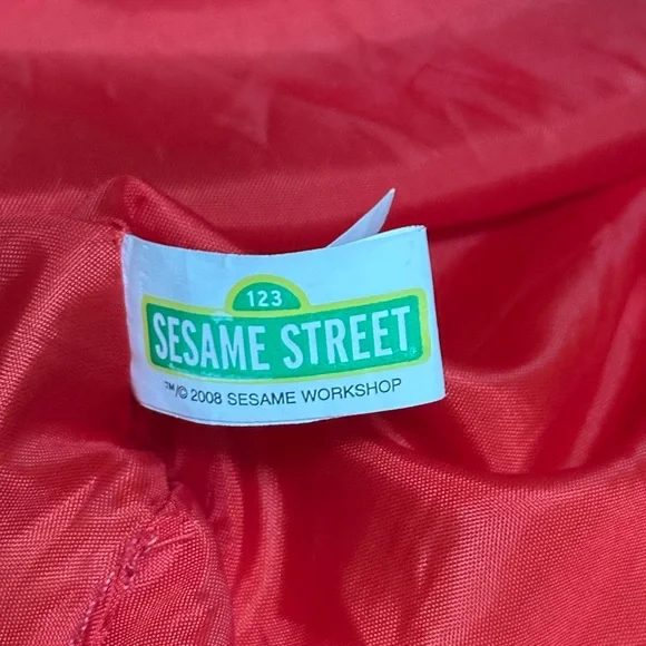 Sesame Street Live Red Elmo Fuzzy bucket Hat - Picture 3 of 8